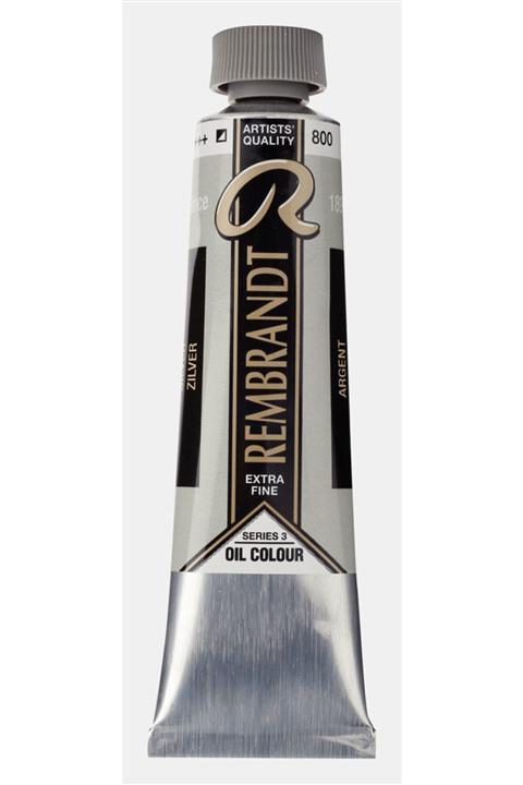 Rembrandt 800 Seri 3 40 ml Yağlı Boya Silver