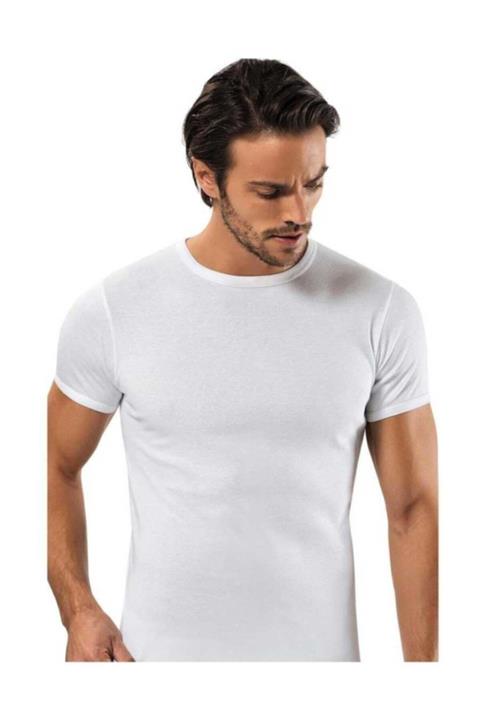 İlke Erkek Fanila Beyaz 3lü