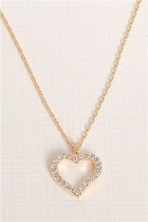 aytekgold Altın Kalp Kolye