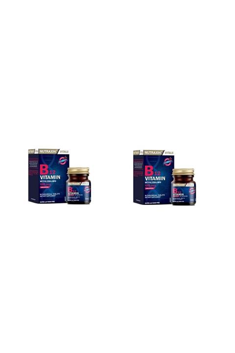 Nutraxin B12 Vitamin 1000 Mcg x2