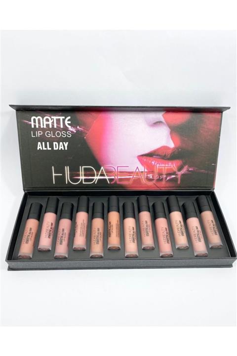 luzvalentex Huda Beuty 12 Li Ruj Set