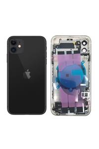 Qudex Iphone 11 Çıkma Orj Full Dolu Kasa Pil Kapağı Servis Siyah