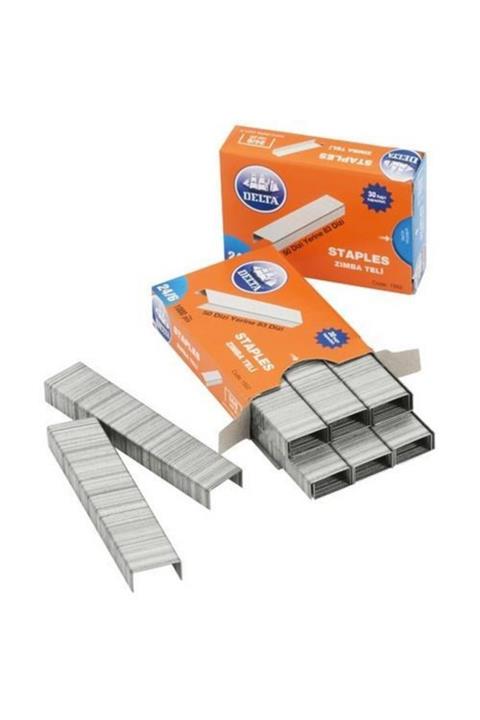 Delta 24/6 Zımba Teli Beyaz 1000 Li