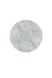 MAKSA Fulvia 100cm Carrara White Parlak Paslanmaz Konsol