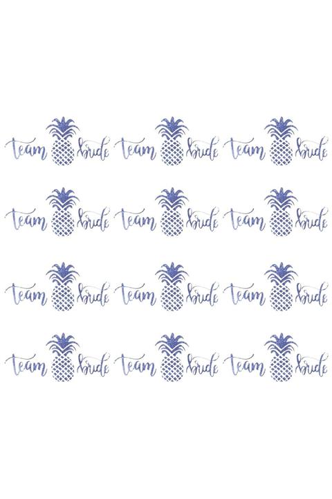 Kullan At Market Team Bride Ananaslı Dövme Gümüş 12'li