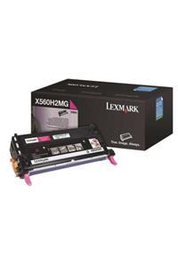 Lexmark X560-x560h2mg Kırmızı Orjinal Toner Yüksek Kapasiteli