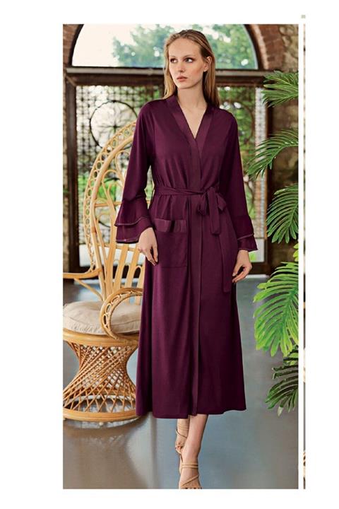 Artış Kadın Mürdüm Sabahlık 8600 21y