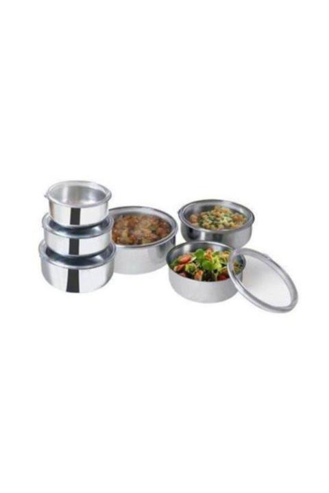 Penguen 3 Lü Çelik Saklama Kabı