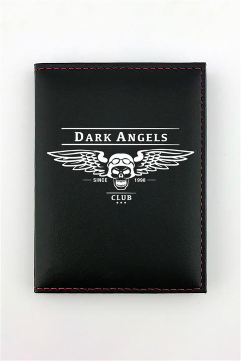 HEDİYEDİYE Dark Angels Siyah Ruhsat Kabı