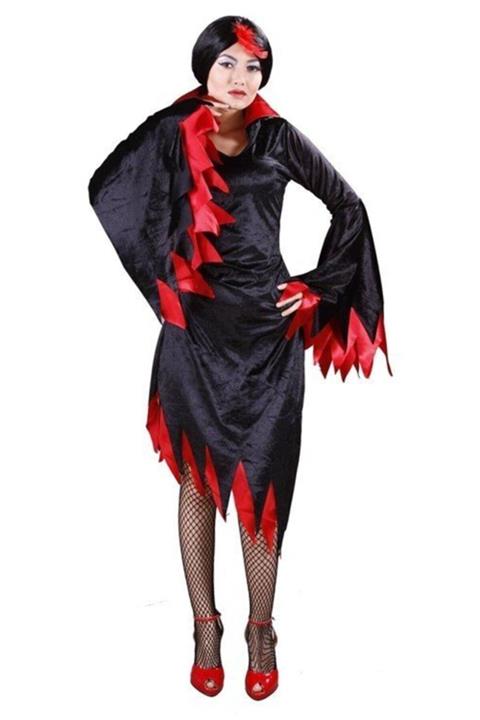 Kostüm Sarayı Vampirella Kostümü Yetişkin