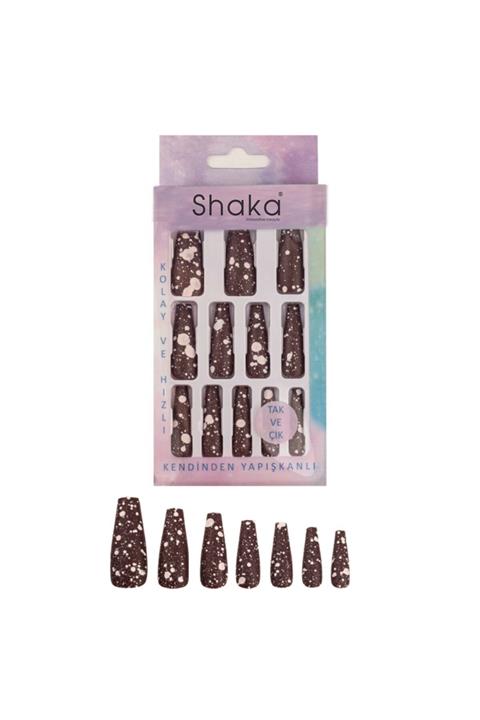 SHAKA Desenli Takma Tırnak As-776