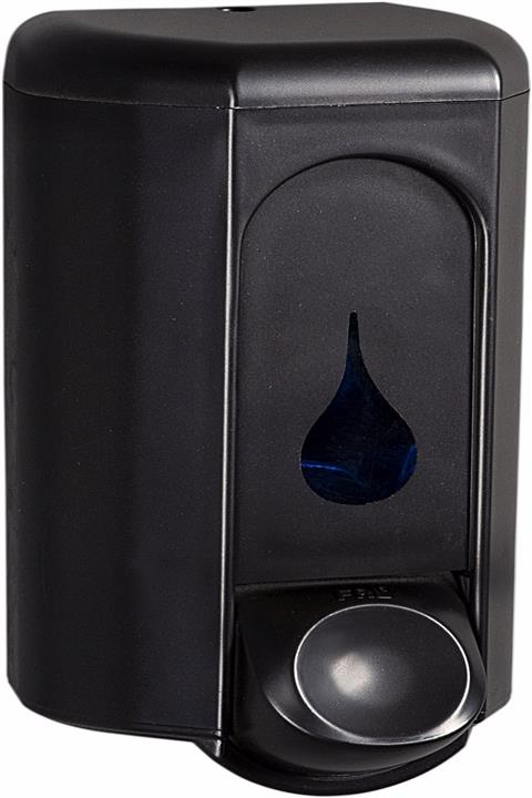 KGGOLDPAPER Frl 9389 Siyah 600 Ml Iç Hacimli Sıvı Sabun Ve Dezenfektan Dispenseri Aparatı