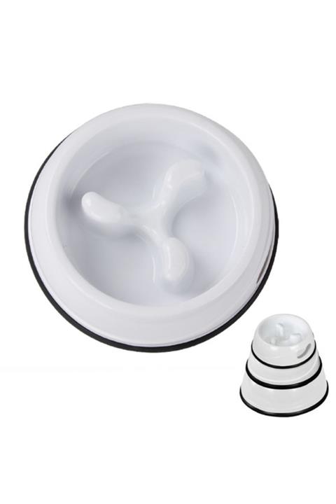 HİLALSHOP Pawise Slow Eat Yavaş Yeme Mama Kabı 1500 Ml 23 X 7,5 Cm