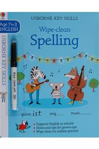 Usborne Wipe-clean Spelling 7-8 (key Skills)