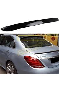 Carmind Mercedes C Serisi W205 Cam Üstü Piano Black Spoiler