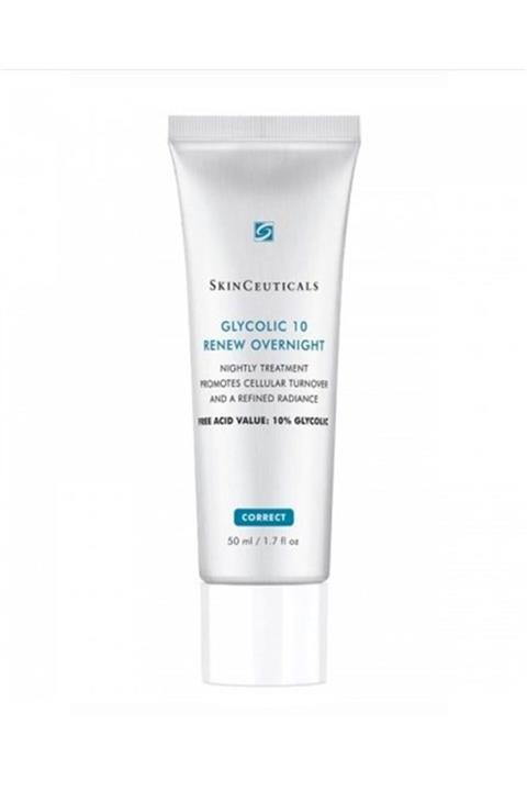 SkinCeuticals Glycolic 10 Renew Overnight - Gece Bakım Kremi 50ml