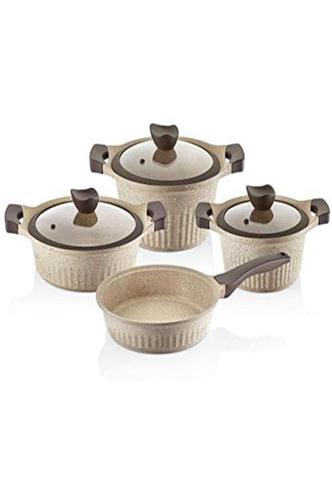 FALEZ Cool Line Creamy 7 Parça Tenecere Seti