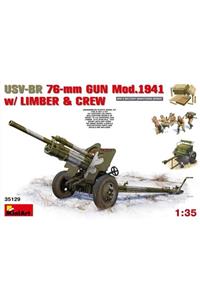 MiniArt 76mm Top Usv-br 1941 Model, Arabası Ve Mürettebatı