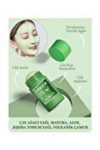 akgül çanta Green Stick Maske Yeşil Çay Özlü Siyah Nokta Maskesi Sivilce Maskesi