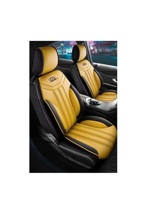 Panda Koltuk Kılıfı Pbmn400 Sarı Siyah