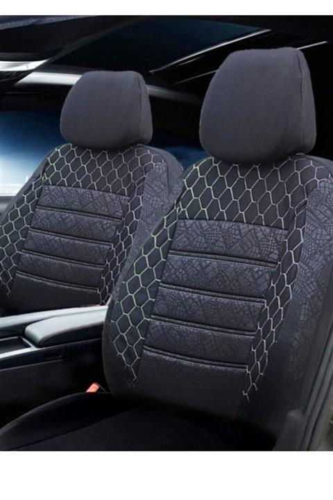 KETHLİNE Ford Connect Arka Koltuk 2+1 Oto Koltuk Kılıfı Takımı Siyah Ön Arka Tam Takım