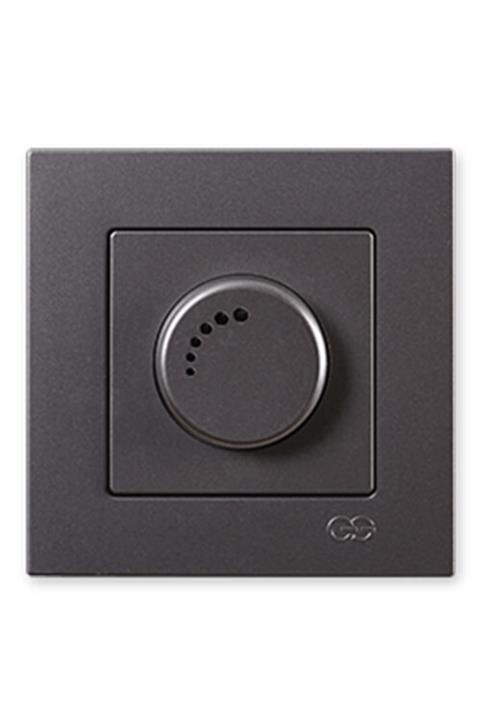 Günsan Elektrik Günsan Eqona Metalik Füme Dimmer (1000va) - Çerçevesiz