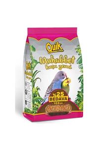 Quik Muhabbet Kuşu Yemi 400+100 Gr