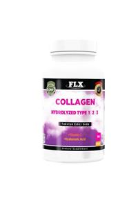 FLX Kollajen Tip-1 Tip-2 Tip-3 Hyaluronic Asit Vitamin C 90 Tablet