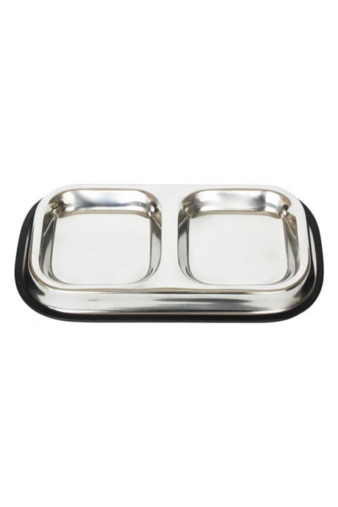 HN TEKSTİL Gardenmix Çelik Mama Kabı Ikili 16 Oz