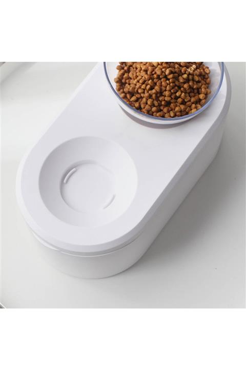 Go İthalat Mikopet Gizli Bölmeli Kedi Mama Kabı