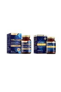 Nutraxin Hidrolize Kolajen Hyaluronic Acid 30 Tablet+vitamin Max C , D, Zinc 60 Tablet