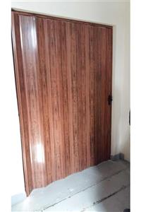 FARAN DEKORASYON Ceviz Camsız Akordiyon Kapı 83x220