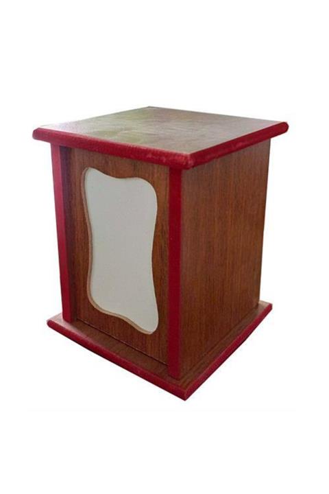 Transformacion Transformacıon Ahşap 2 Taraflı Peçetelik Dispenserr