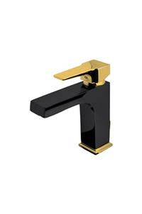 Newarc Aqua Lavabo Bataryası Siyah Altın 941521bg