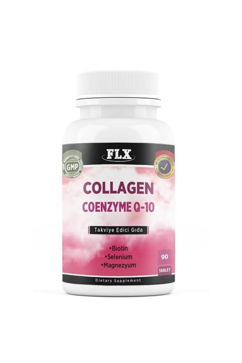 FLX Kollajen Koenzim Q10 Biotin Selenyum Magnesium 90 Tablet