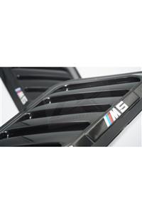 BMW M5 Logo Ön Kaput Glossy Black Air Flow Rüzgarlık