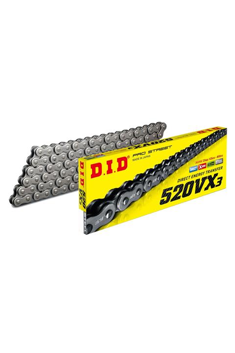 D.I.D Did 520 Vx3 Çelik Motosiklet Zinciri (aprilia 450 Rxv (2006-2008)