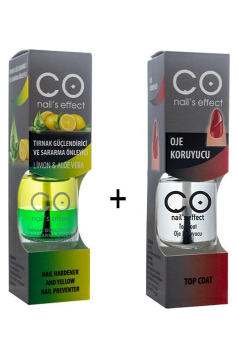 CO Nail's Effect Co Tırnak Güçlendirici Ve Sararma Önleyici - Oje Koruyucu
