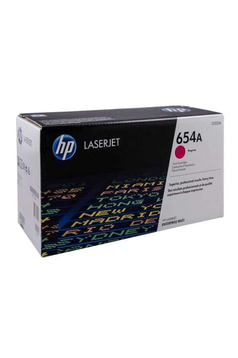 HP 654a-cf333a Kırmızı Orjinal Toner