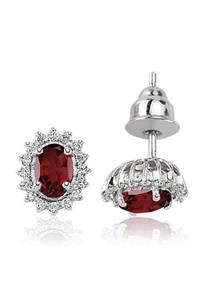 Emel Pırlanta 2.61 Ct. Pırlanta Yakut Küpe