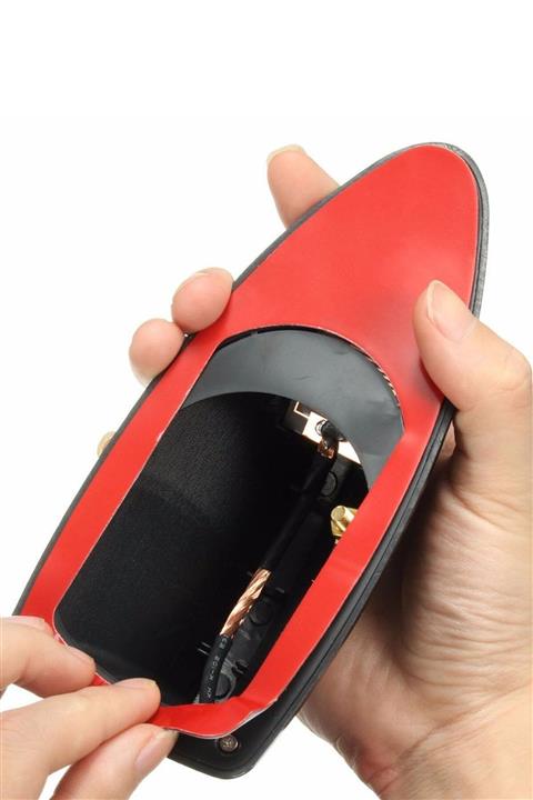 ERSESUAR Alfa Romeo 164 Uyumlu Siyah Renk Köpek Balığı Sırtı Shark Anten Balina Yüzgeç Alıcı