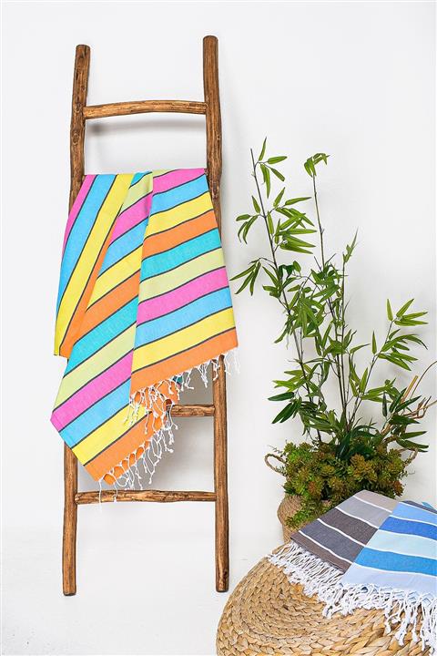 Stelo de Maro Infinity %100 Pamuk Peştamal Renkli 100x180