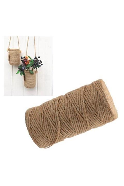 ideacorp Jüt Halat Kendir Urgan Halat Ip 3mm 150 Metre Hasır