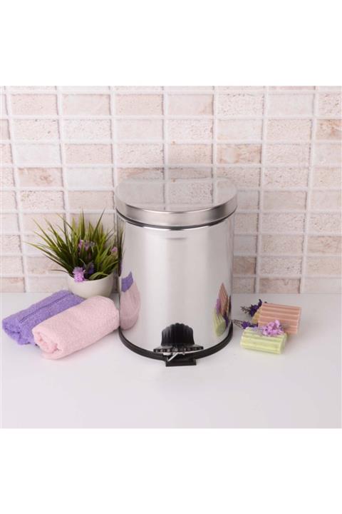 ARÇE BANYO Metal Çöp Kovası 3 Lt