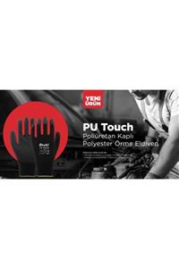 Beybi Pu Touch Aşınma Ve Kesilmeye Dirençli Eldiven (9l) 3 Çift