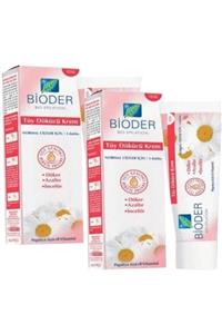 Bioder Normal Ciltler Tüy Dökücü Krem 100 ml 2 Adet