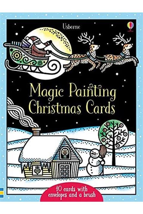 The Usborne Magic Painting Christmas Cards