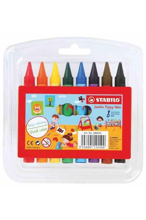 ASMEYAL 8 Renk Mum Boya Yıppy-wax 2808jpl