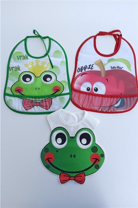 ALİSS Desenli 3 Adet Önlük