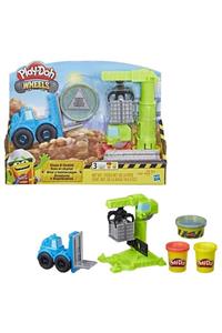 Nissir E5400 Play-doh Çalışkan Vinç Ve Forklift / +3 Yaş